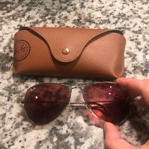 AUTHENTIC RAYBAN AVIATORS